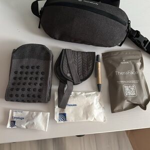 Therabody/United International Business Class Amenities Kit Crossbody Bag
